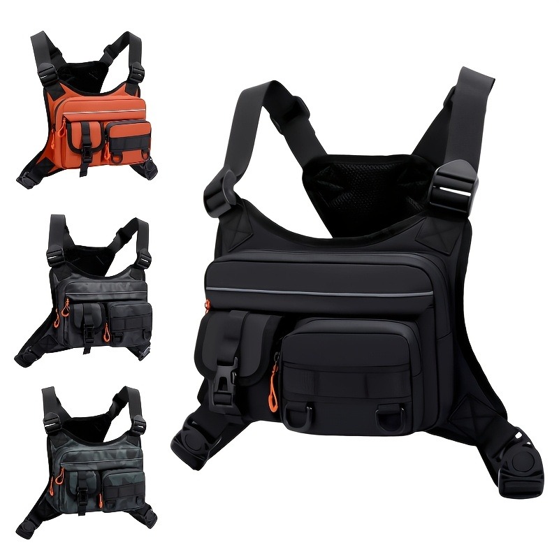 Running Gear Backpack - Men's Chest Bag And Motorcycle Riding