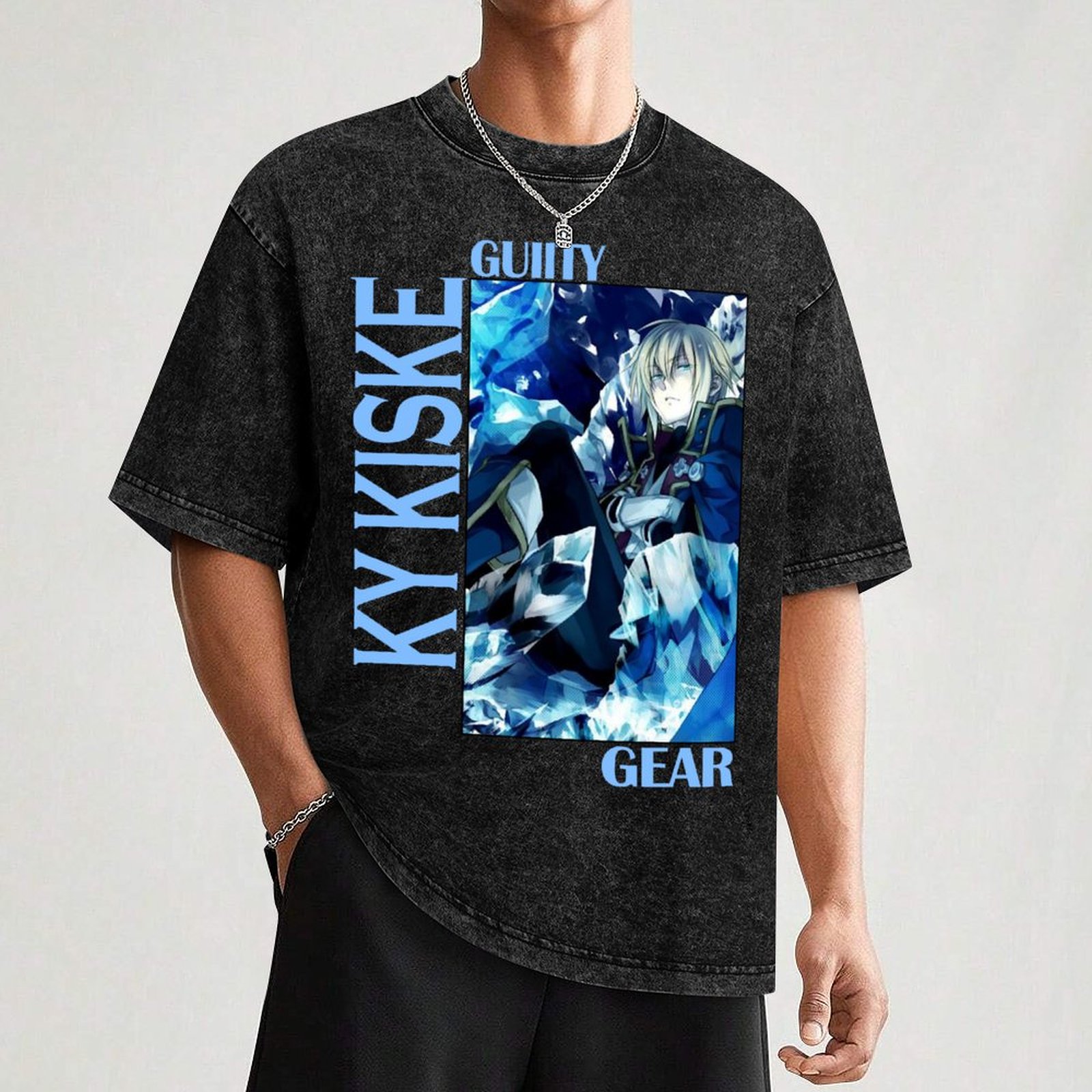 Guilty Gear Ky Kiske T-Shirt R - Running Gear Gym avaliação e preço