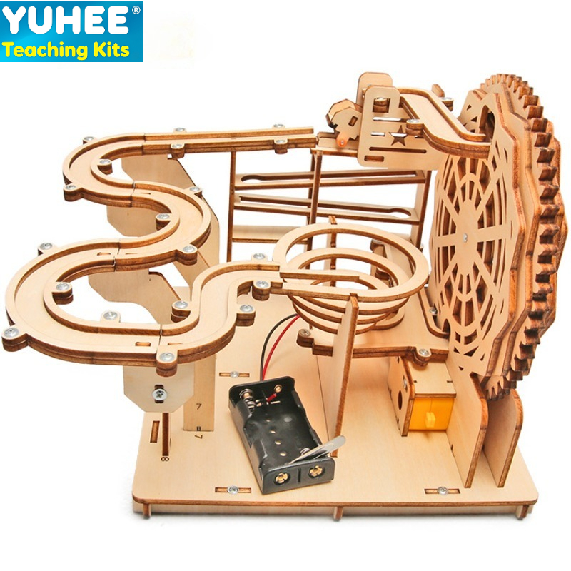 DIY Wooden Marble Run Kit – ST - Running Gear Gifts avaliação e preço