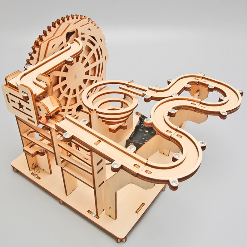 DIY Wooden Marble Run Kit – ST - Running Gear Gifts avaliação e preço