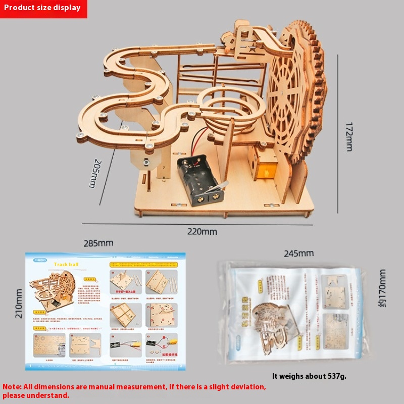DIY Wooden Marble Run Kit – ST - Running Gear Gifts avaliação e preço