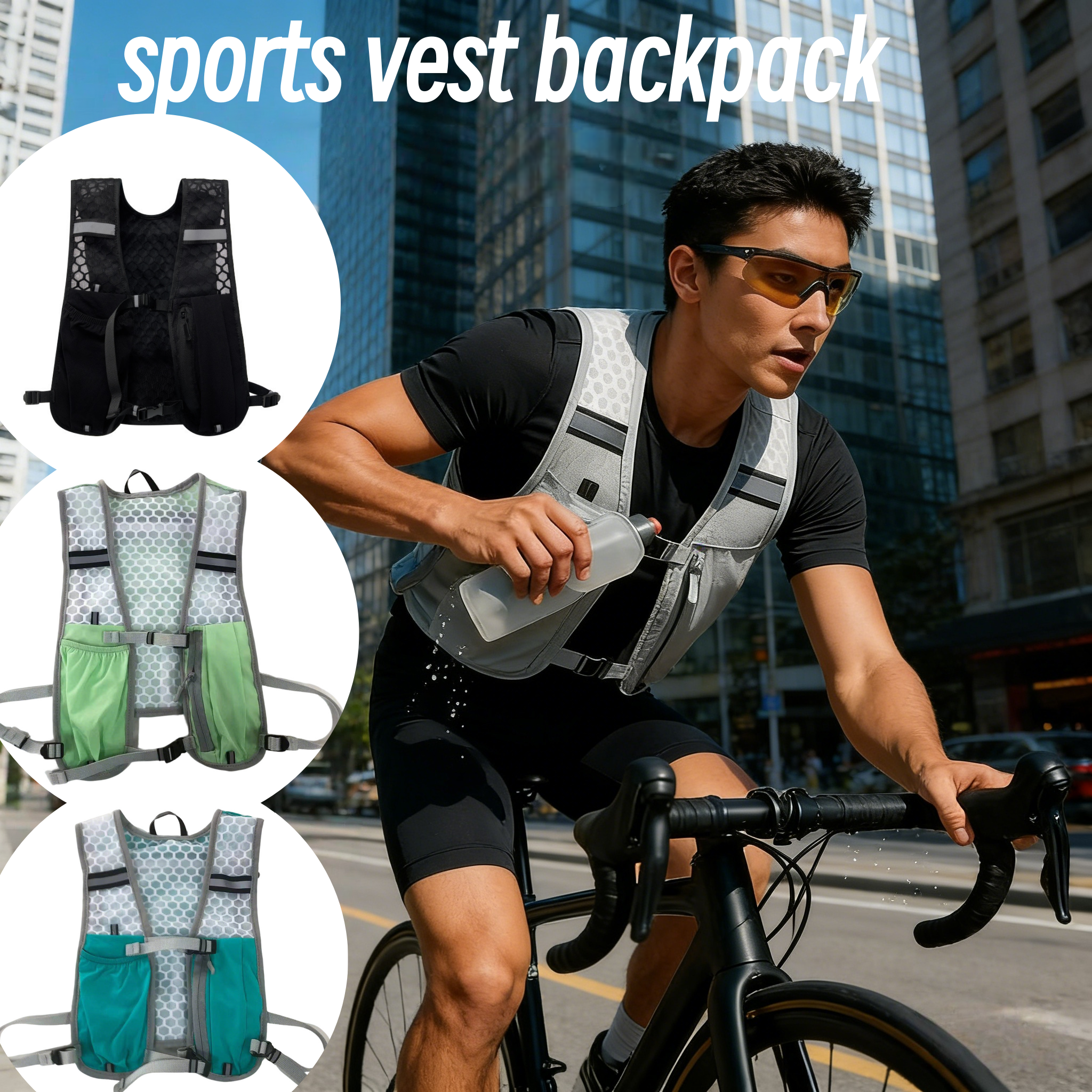 Lightweight Running Vest for B - Running Gear For Your Phone avaliação e preço