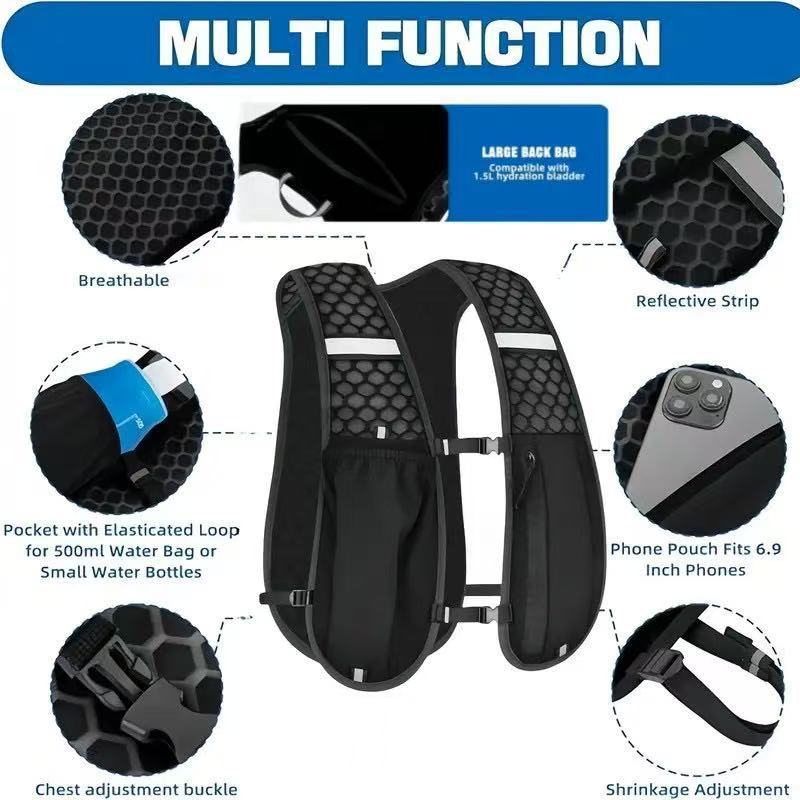 Lightweight Running Vest for B - Running Gear For Your Phone avaliação e preço