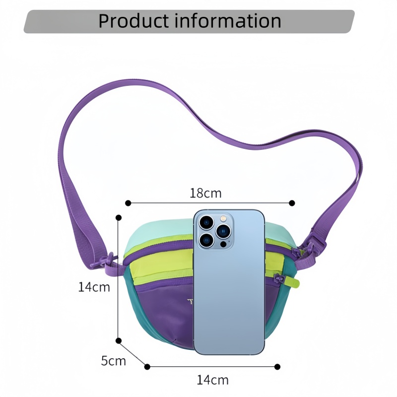 Fashion Dopamine Chest Shoulde - Running Gear Bag avaliação e preço