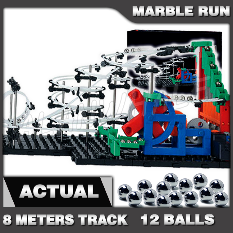 860cm Rail Marble Run Gear Dri - Running Gear Gifts avaliação e preço