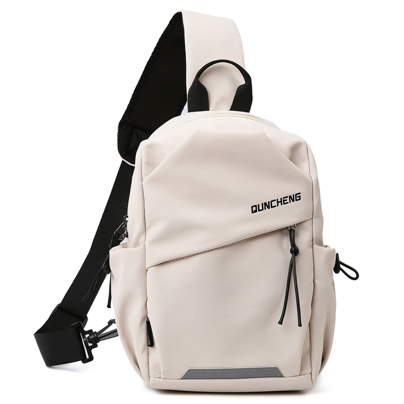 Men Chest Bag Casual Shoulder  - Running Gear Backpack avaliação e preço