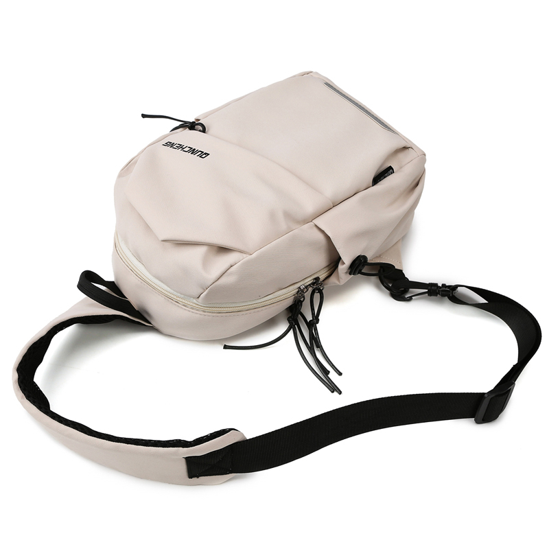 Men Chest Bag Casual Shoulder  - Running Gear Backpack avaliação e preço