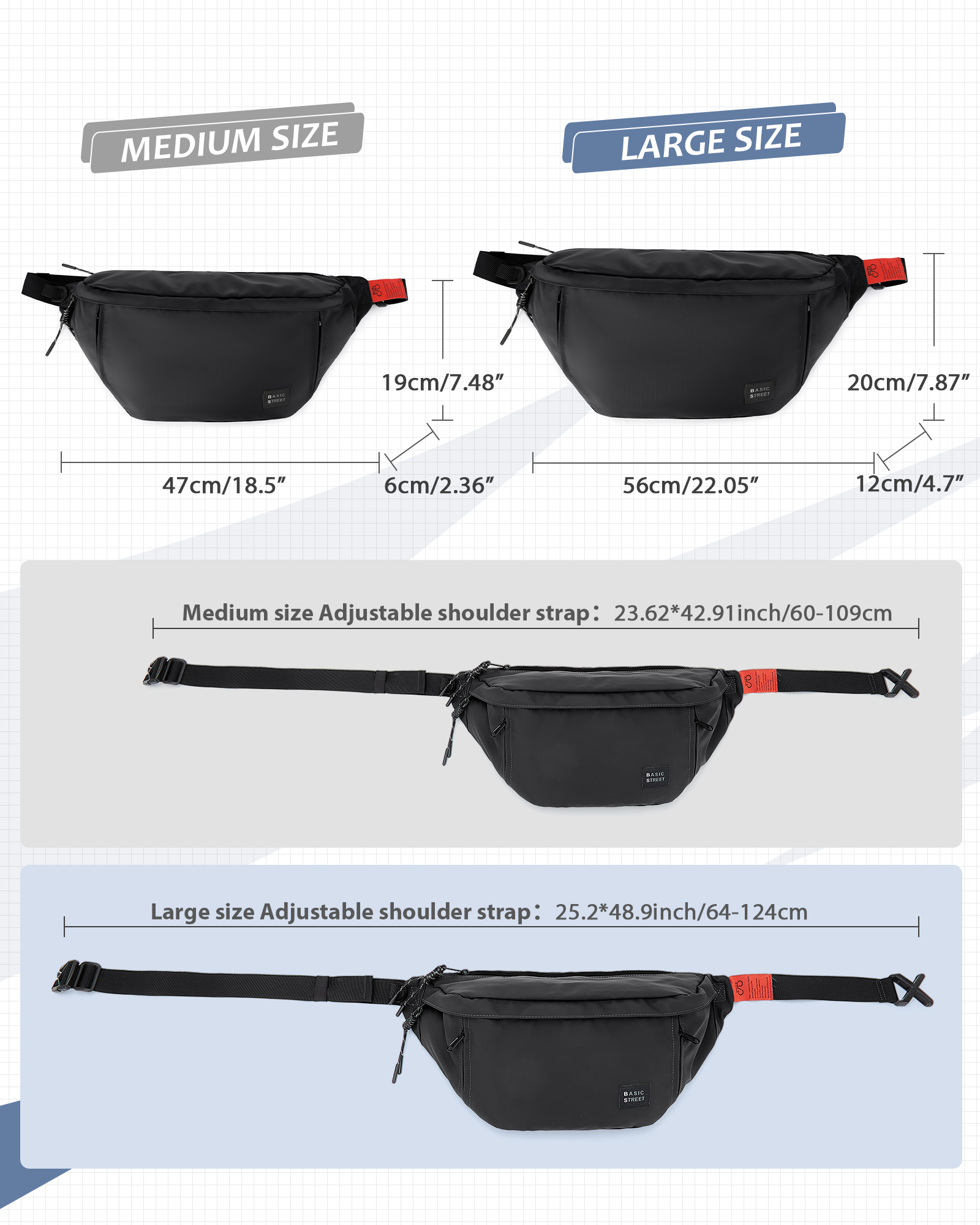 Crossbody Bags for Men,Anti Th - Running Gear Backpack avaliação e preço
