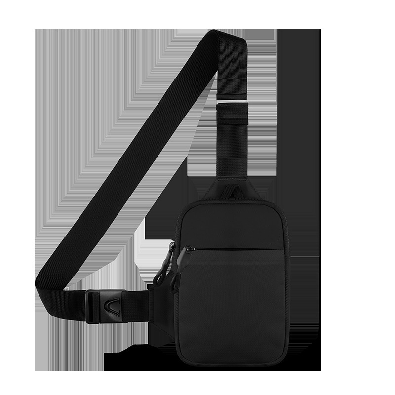 Casual Men Shoulder Chest Bag  - Running Gear Backpack avaliação e preço