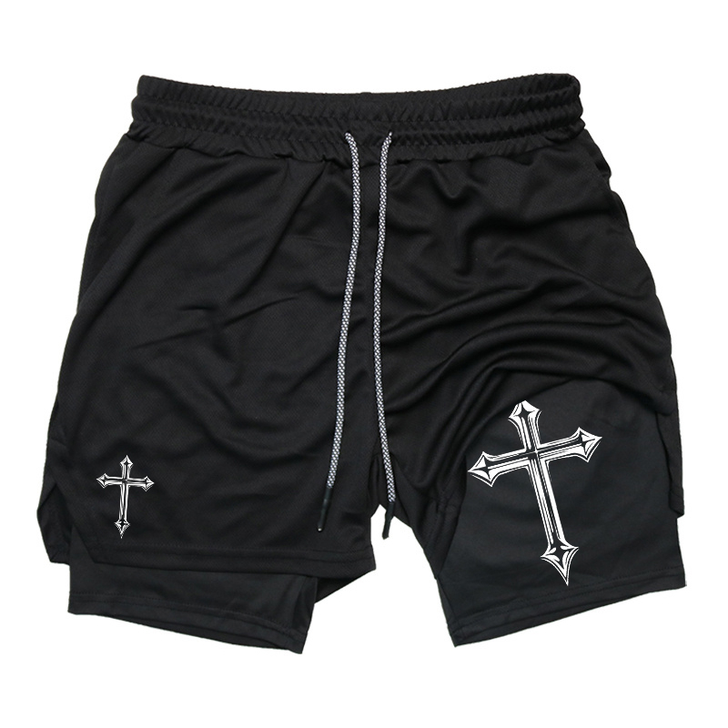 Cross Print 2-in-1 Workout Run - Running Gear For Your Phone avaliação e preço