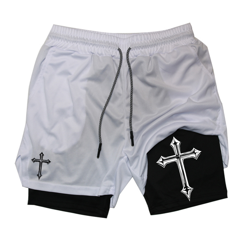 Cross Print 2-in-1 Workout Run - Running Gear For Your Phone avaliação e preço