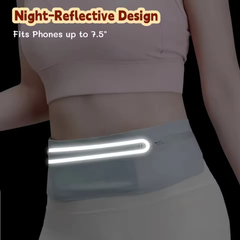 3 Pockets Reflective Running B - Running Gear To Hold Phone avaliação e preço