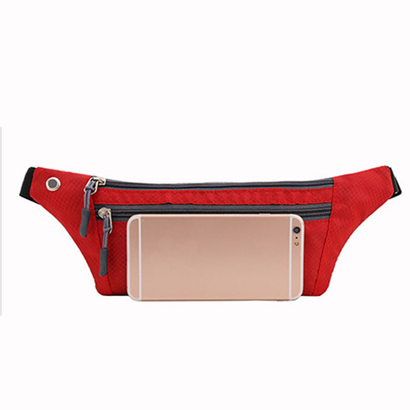Casual Men Waist Bag Nylon Che - Running Gear To Hold Phone avaliação e preço