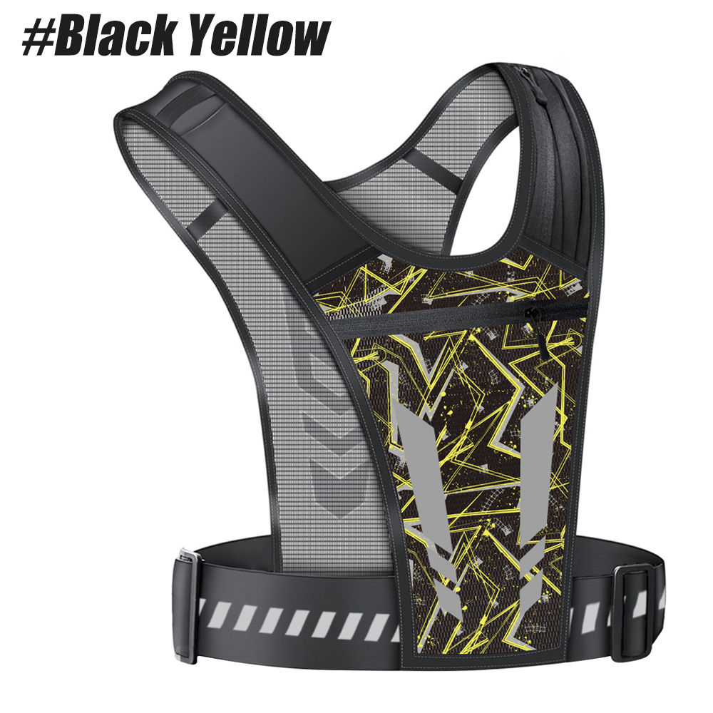 Reflective Running Vest with P - Running Gear Gym avaliação e preço