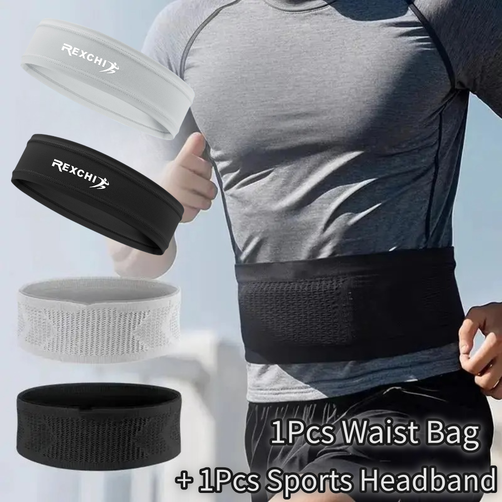 1Pc Running Waist Pack for Men - Running Gear To Hold Phone avaliação e preço