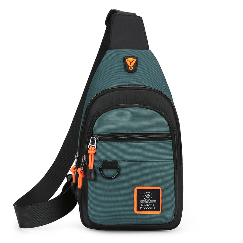 Casual Men Chest Bag Nylon Sma - Running Gear Backpack avaliação e preço