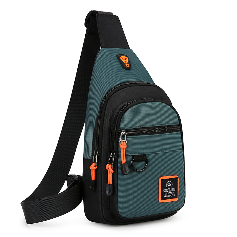 Casual Men Chest Bag Nylon Sma - Running Gear Backpack avaliação e preço