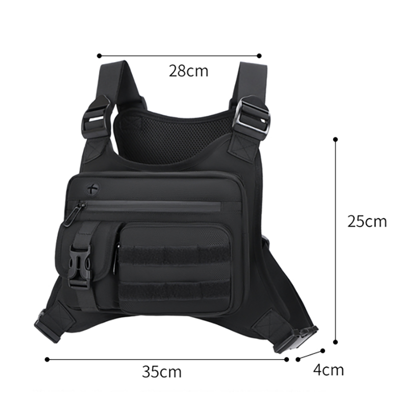 Tactical Chest Rig Bag Men Wat - Running Gear Bag avaliação e preço