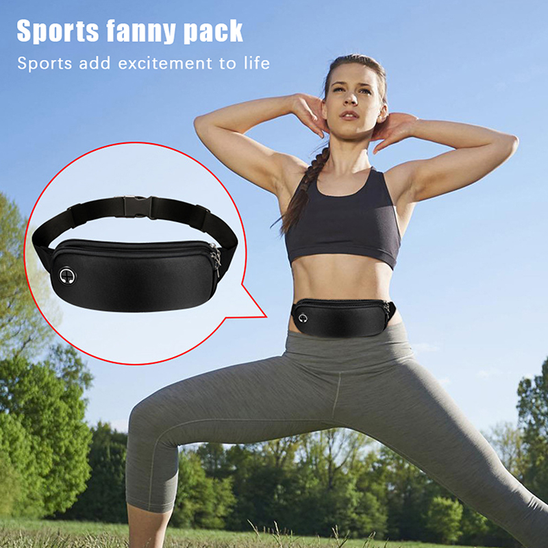 Unisex Running Waist Pack Mult - Running Gear Backpack avaliação e preço