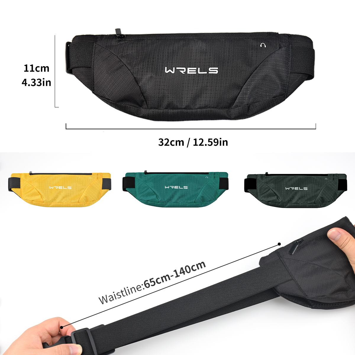 WRELS Waist Bag Running Bag Ou - Running Gear To Hold Phone avaliação e preço