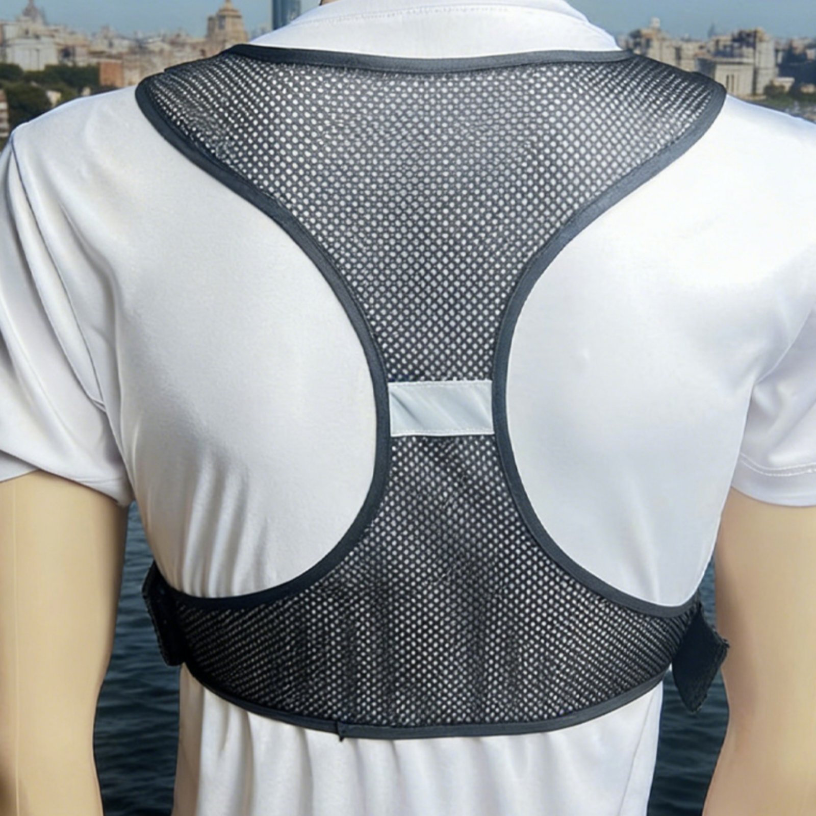 Reflective Running Vest Lightw - Running Gear For Your Phone avaliação e preço