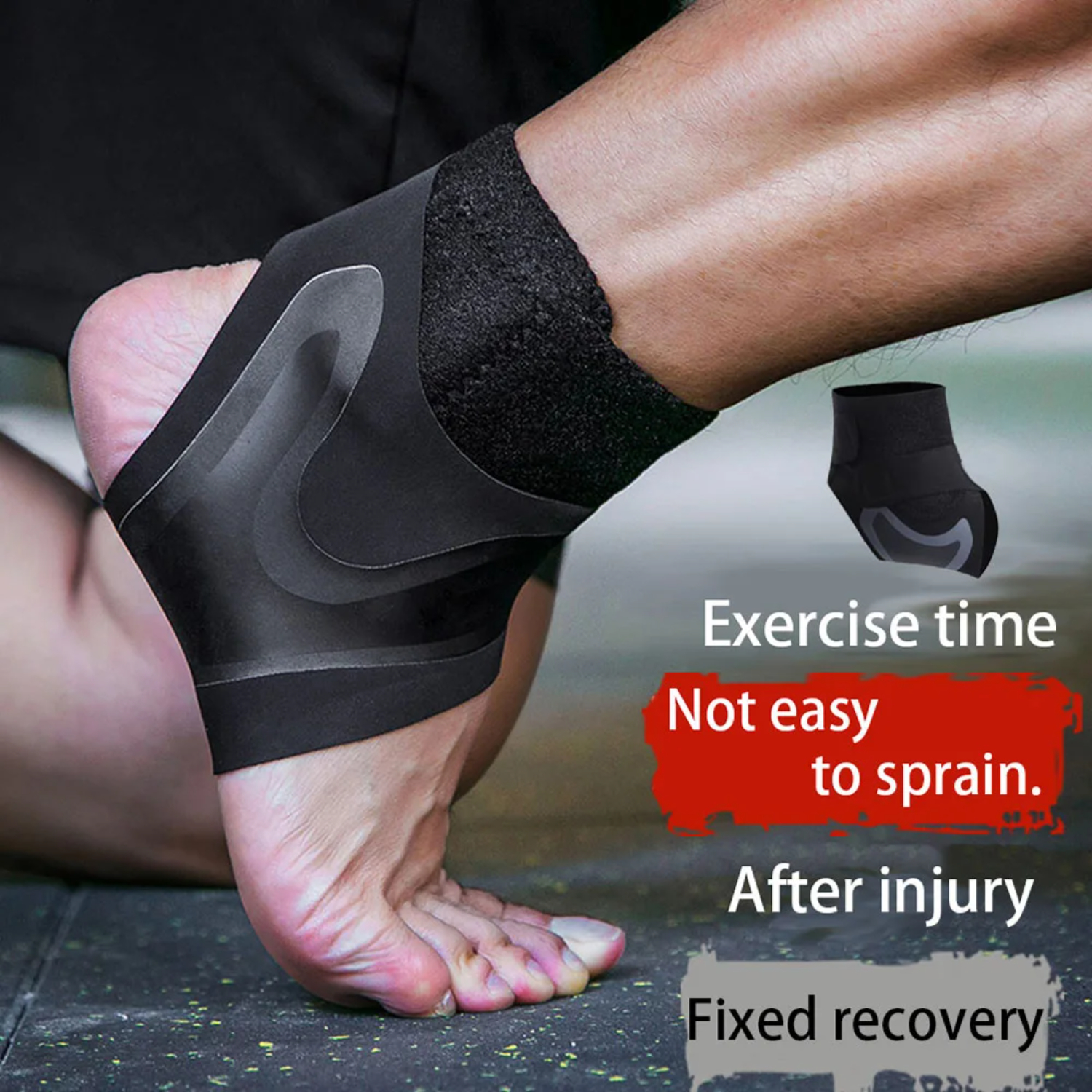 1PC Fitness Sports Ankle Brace - Running Gear Gym avaliação e preço