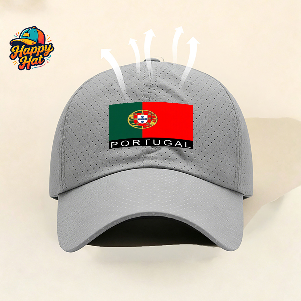 1PC Portugal Flag Baseball Cap - Running Gear Gifts avaliação e preço