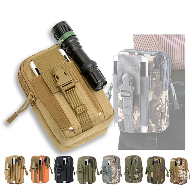 Small Molle Pouch Waist Pack B - Running Gear Backpack avaliação e preço