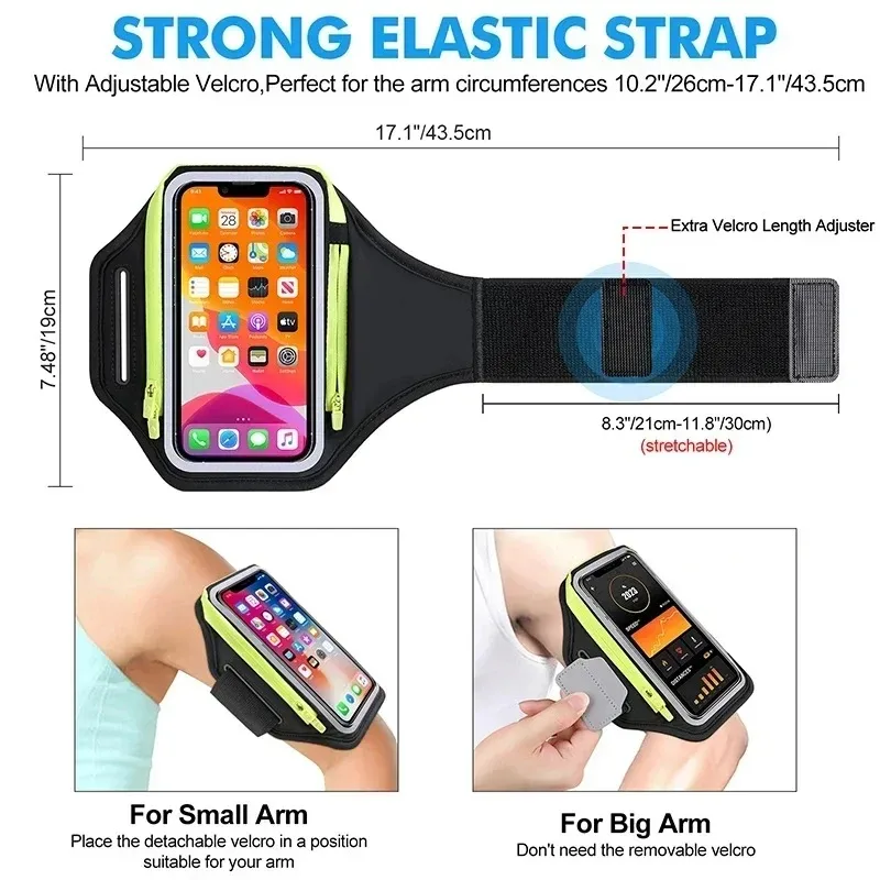 Outdoor Fitness Running Arm Ba - Running Gear Backpack avaliação e preço