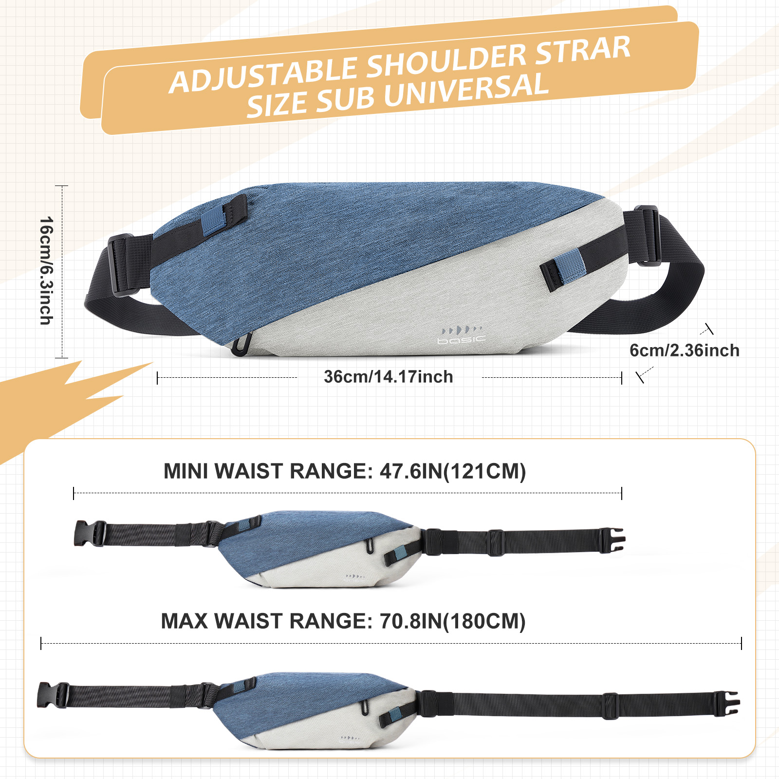 Fashionable Trendy Crossbody B - Running Gear Backpack avaliação e preço