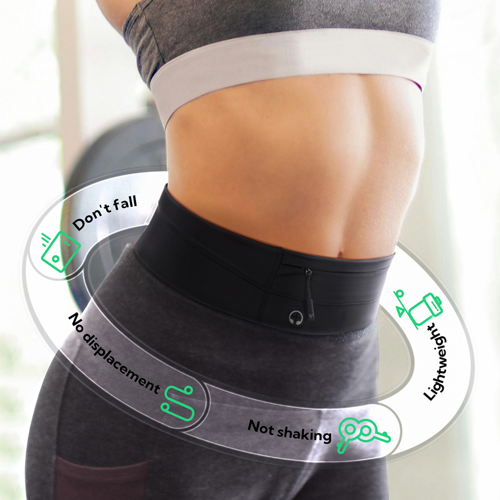 WATERFLY Running Belt Fanny Pa - Running Gear Bag avaliação e preço