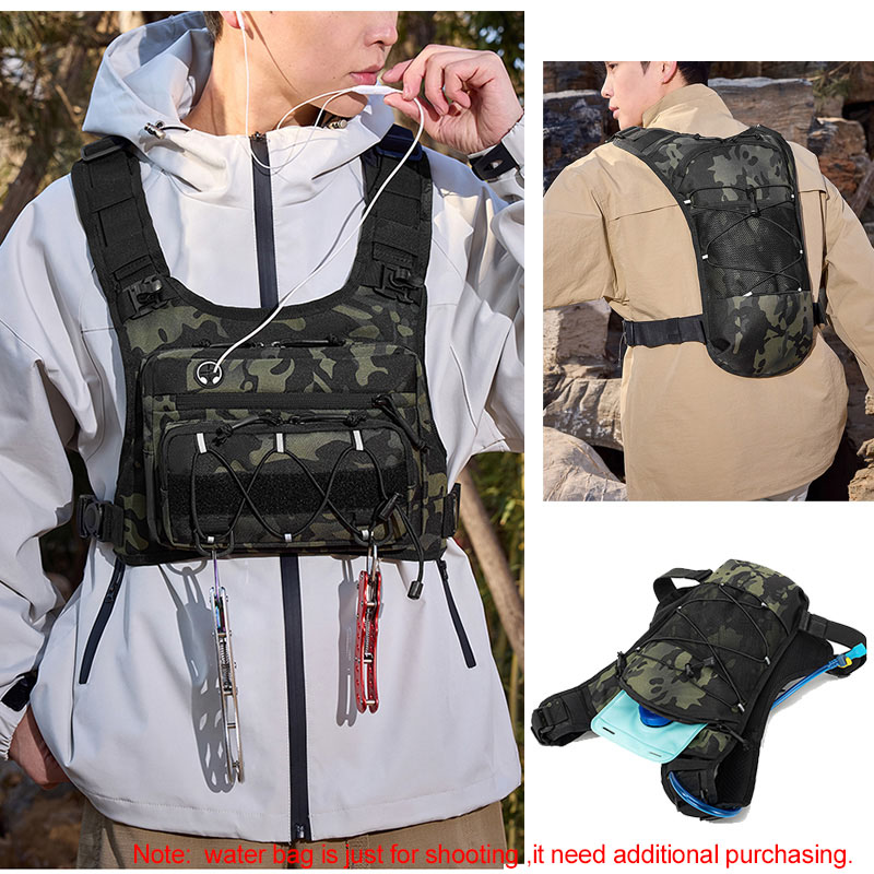 Tactical Bag Front Chest Rig V - Running Gear Bag avaliação e preço