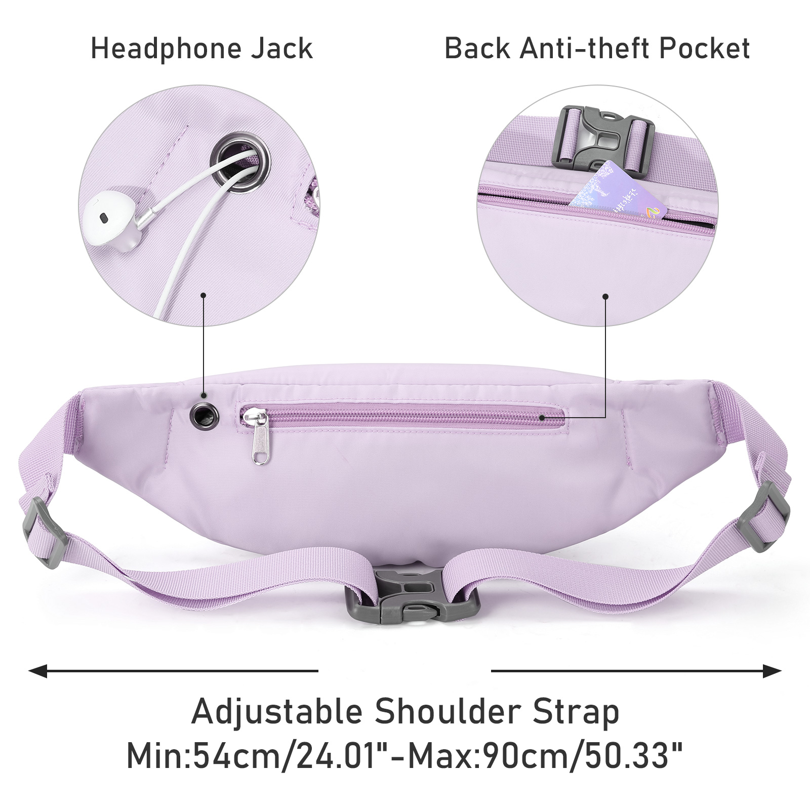 Fashion Running Waist Bag Wate - Running Gear Backpack avaliação e preço