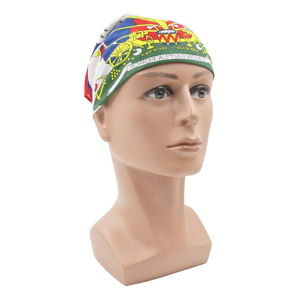 Haiti Flag Bandana 100% Cotton - Running Gear Gifts avaliação e preço