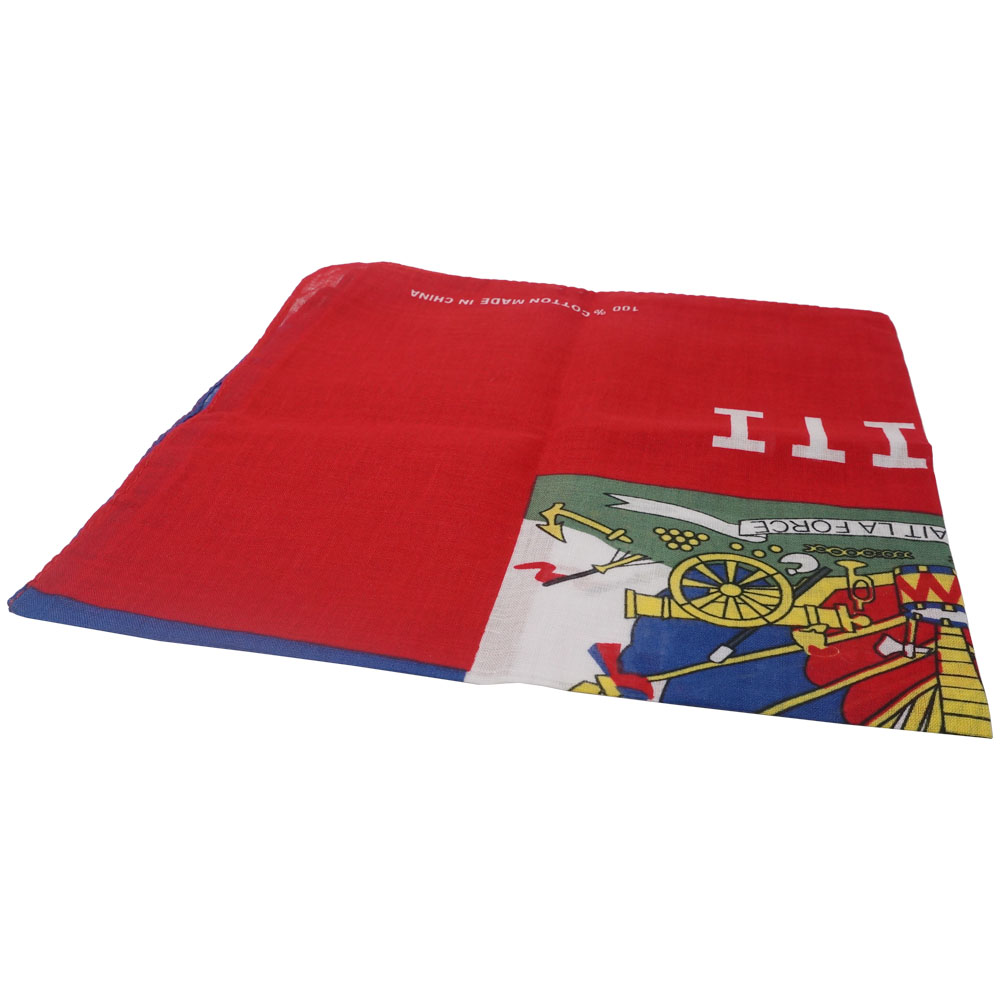 Haiti Flag Bandana 100% Cotton - Running Gear Gifts avaliação e preço