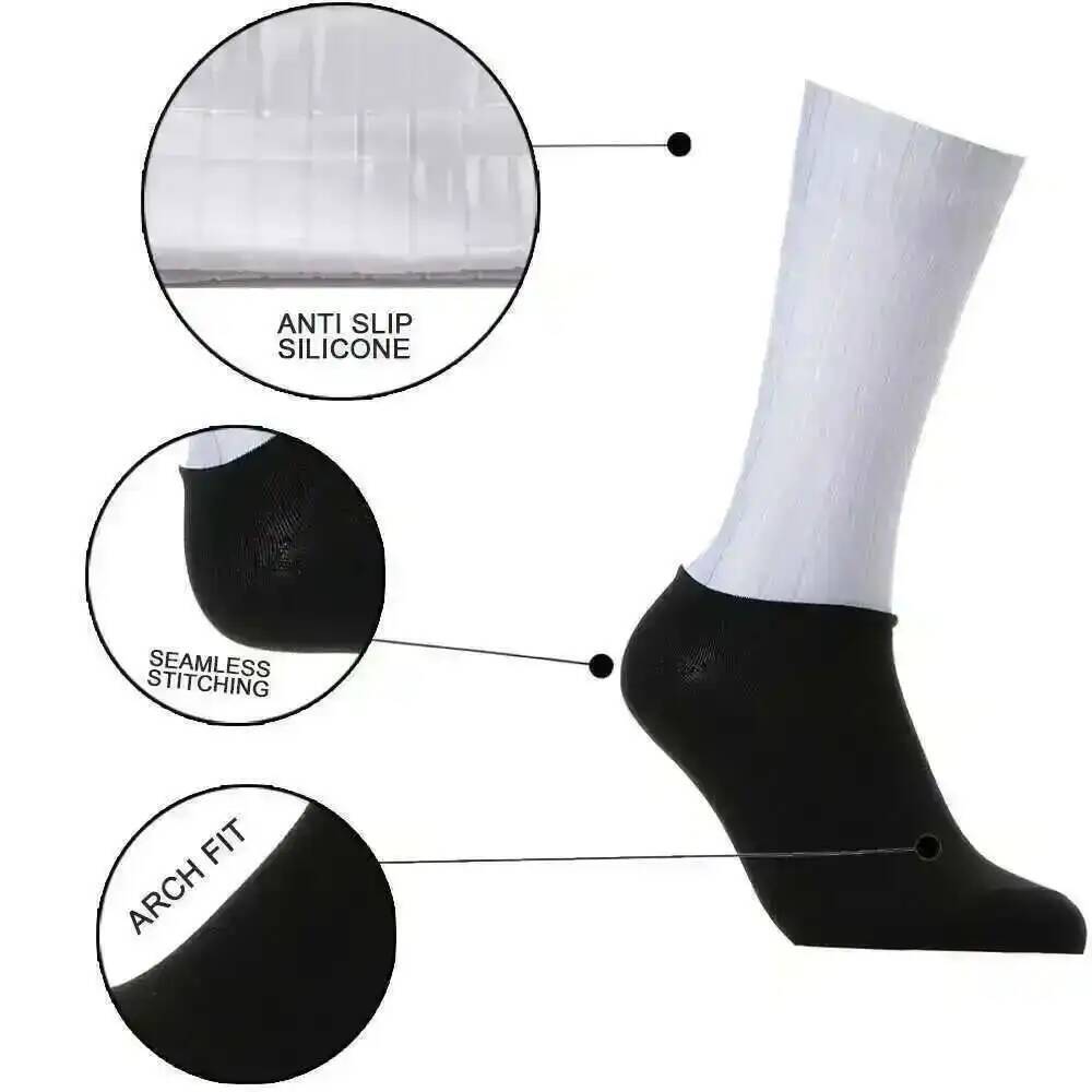 1 pair Athletic Socks Men Runn - Running Gear Gifts avaliação e preço