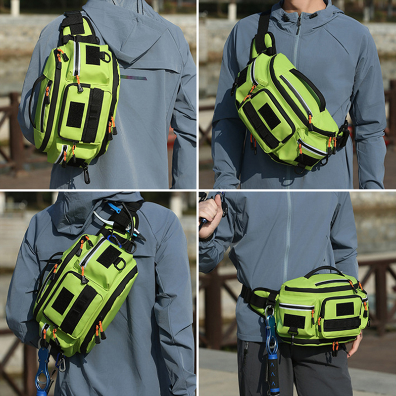 Travel Hiking Waist Bag Fishin - Running Gear Bag avaliação e preço